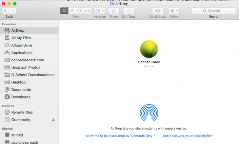 How To AirDrop Photos & Other Files From IPhone To Mac (or Transfer ...